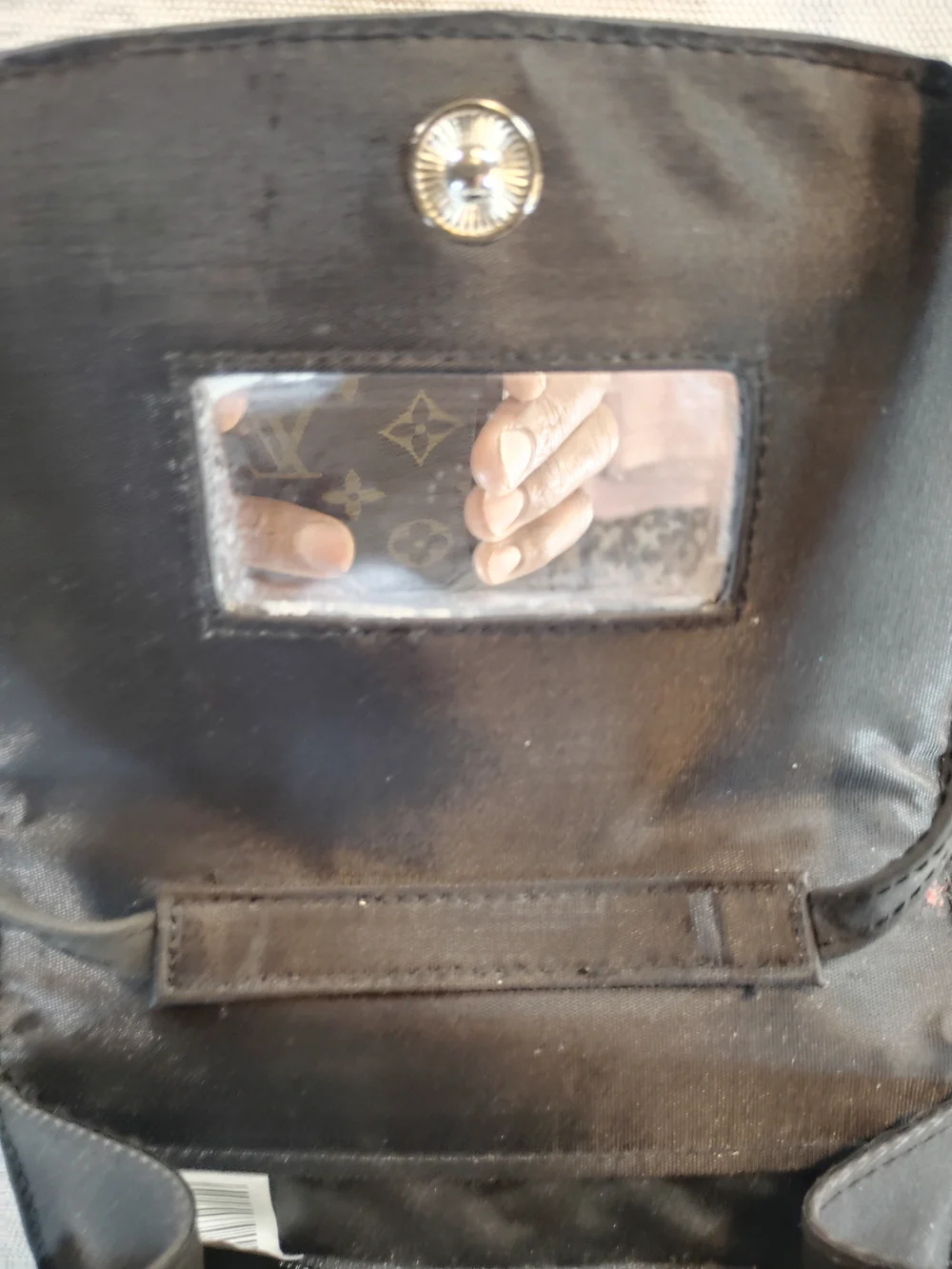 Black Crossbody Phone Bag - Compact Women's Shoulder Bag